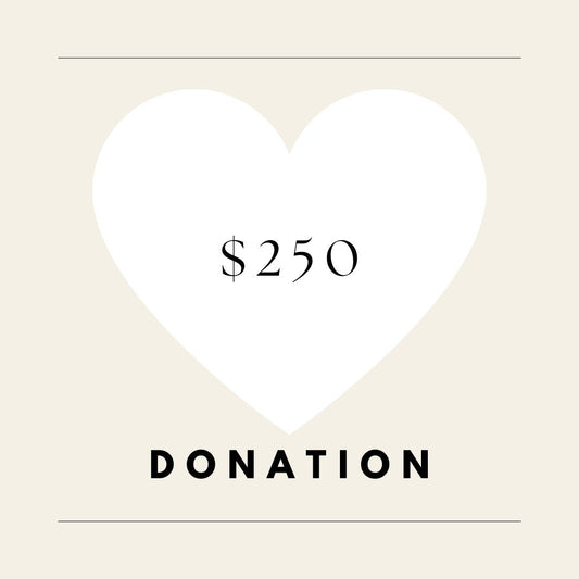 DONATION $250