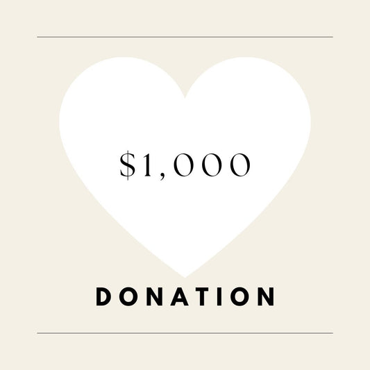 DONATION $1,000