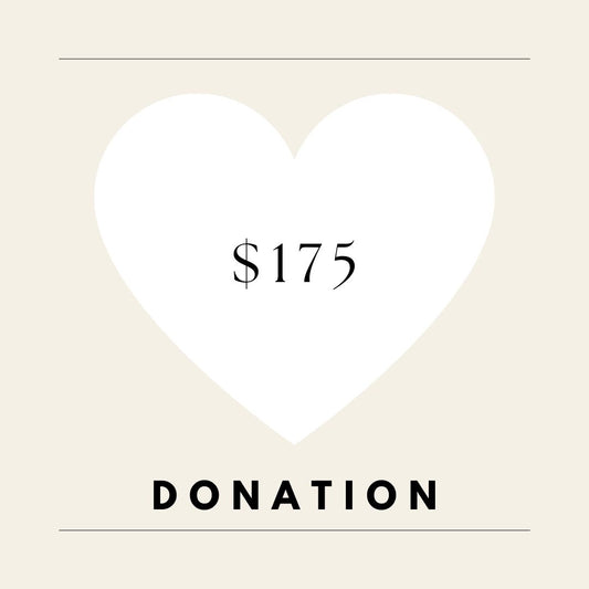 DONATION $175