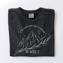 Load image into Gallery viewer, SO WILL I  Mineral Washed Graphic Tee
