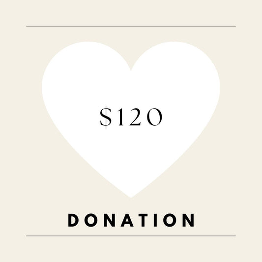 DONATION $120