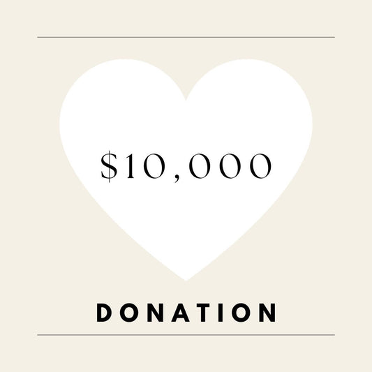 DONATION $10,000