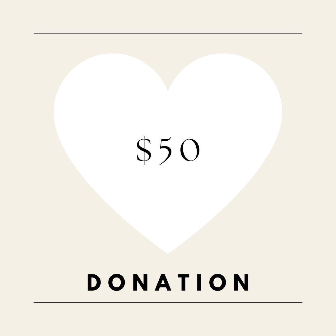 Donation $50
