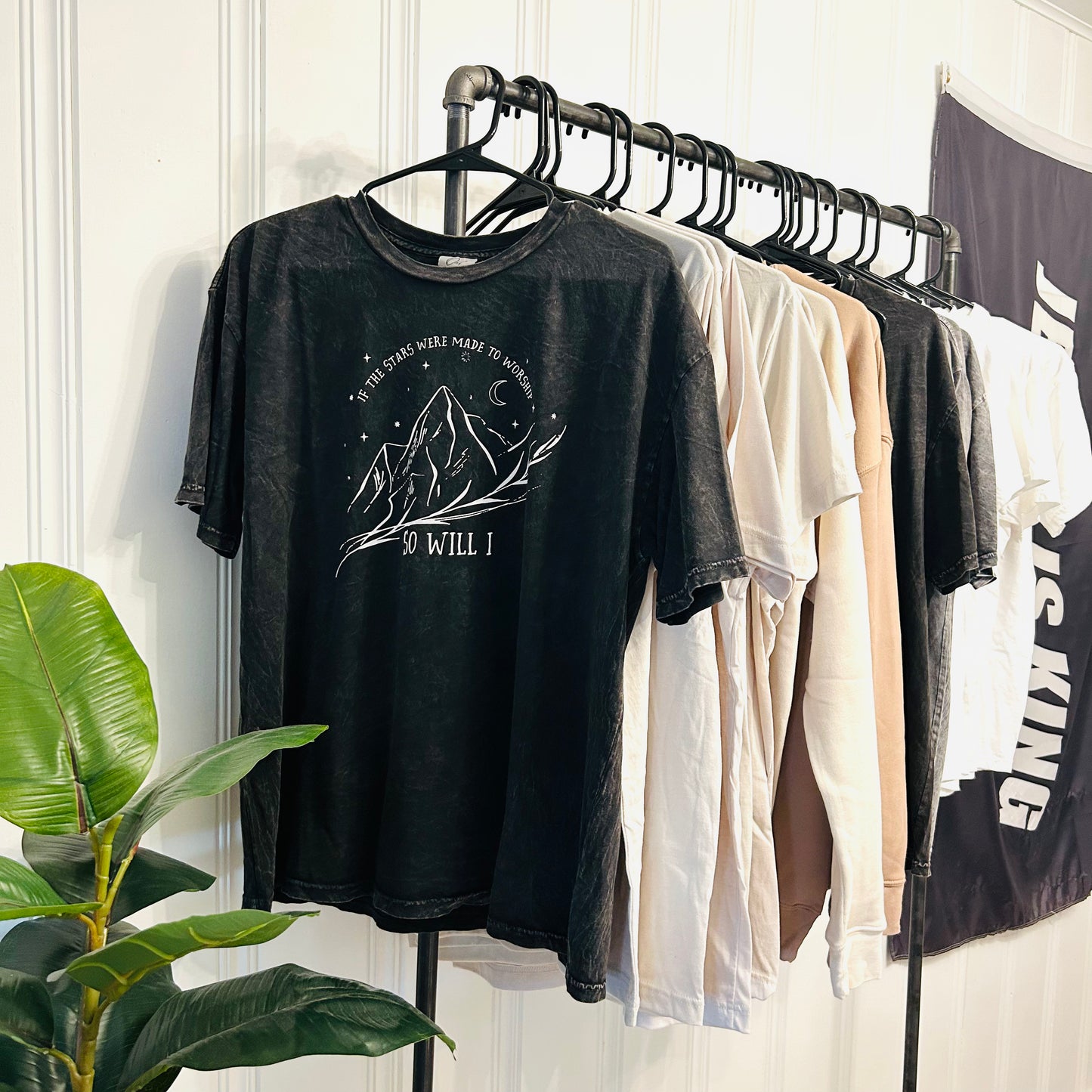 SO WILL I  Mineral Washed Graphic Tee