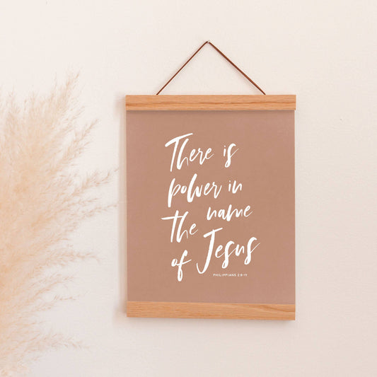 Power in the Name of Jesus Art Print