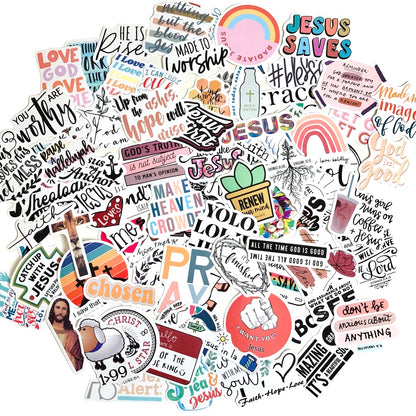 Christian Sticker Bundle - 10 Pack