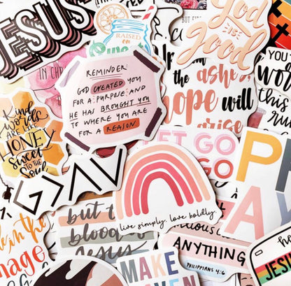 Christian Sticker Bundle - 10 Pack