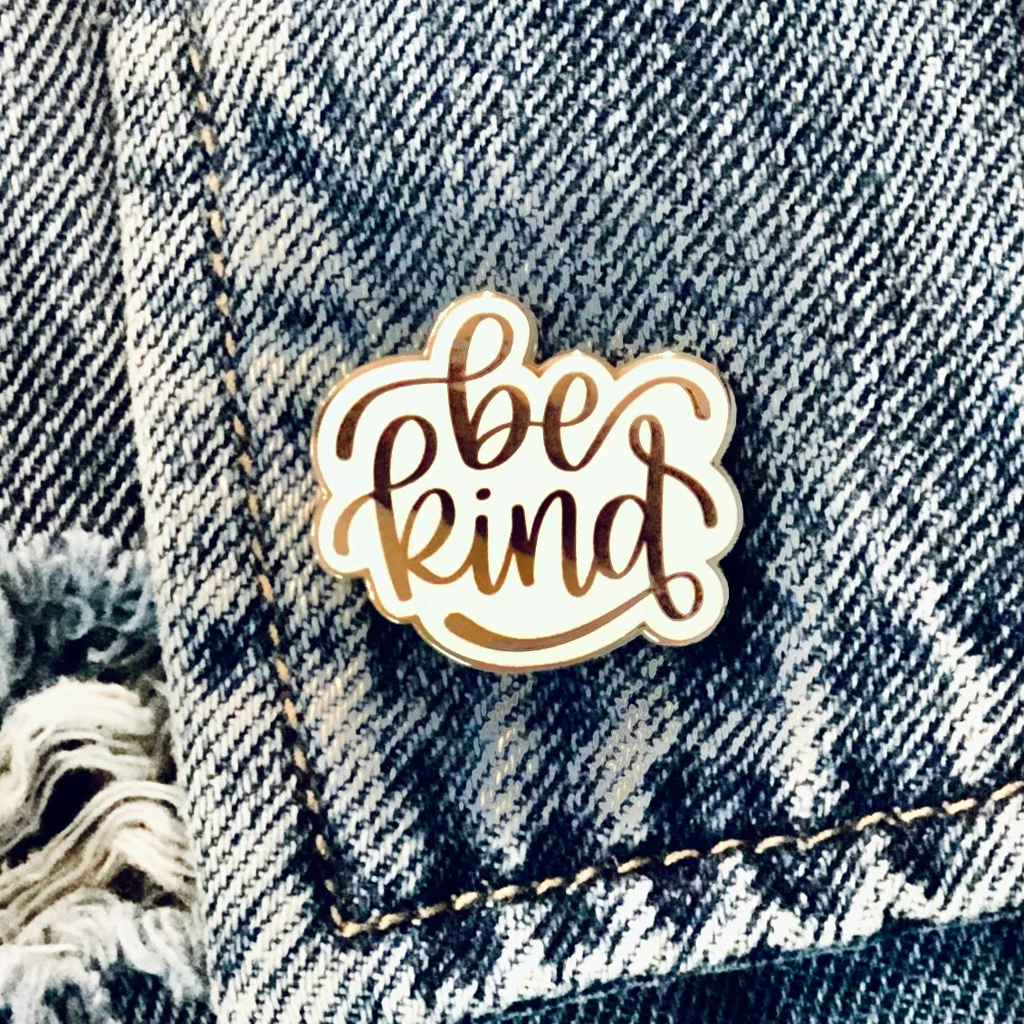 Be Kind Christian Enamel Pin