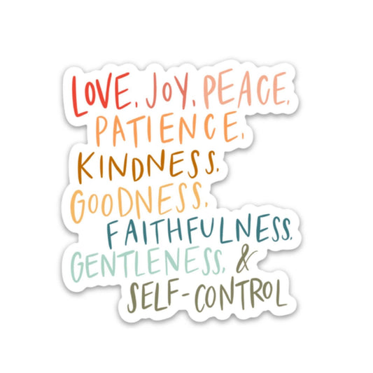 Fruit Of The Spirit Sticker